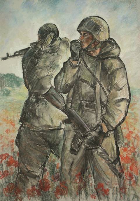 рисунок художника Игоря Башмакова
